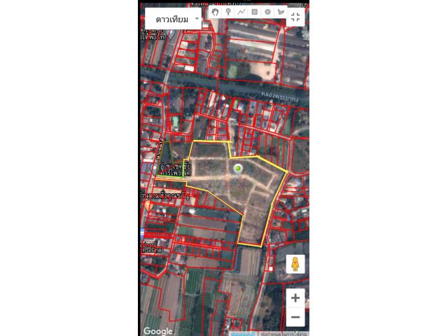 ขายที่ดินถมแล้ว​ 22ไร่​  อ.เมืองนครปฐม(ผังที่ดินชมพู)