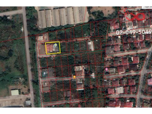 ขายที่ดินพร้อมอาคาร 3ชั้น  200 ตารางวา ซอยรามอินทรา47 แยก10 ถนนรามอินทรา