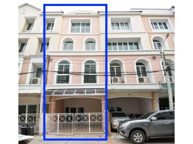 รหัสทรัพย์ B2682 ให้เช่าอาคารพาณิชย์/โฮมออฟฟิศ 5 ชั้น หมู่บ้านไพลินปาร์ค ซ.รัตนาธิเบศร์ 28
