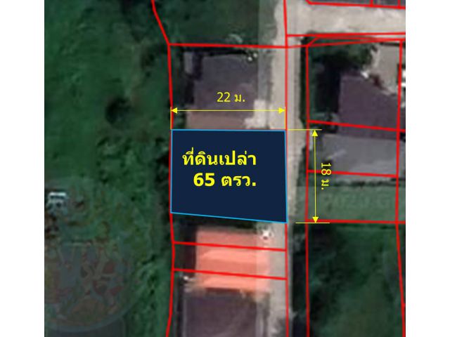 ขายที่ดินเปล่า 65 ตรว. (ต.สันผักหวาน  อ.หางดง)