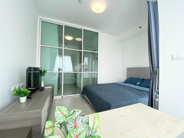 รหัสทรัพย์ B2699 ให้เช่า Chapter One Eco รัชดา-ห้วยขวาง (ห้อง Full Furnished ถูกมาก)