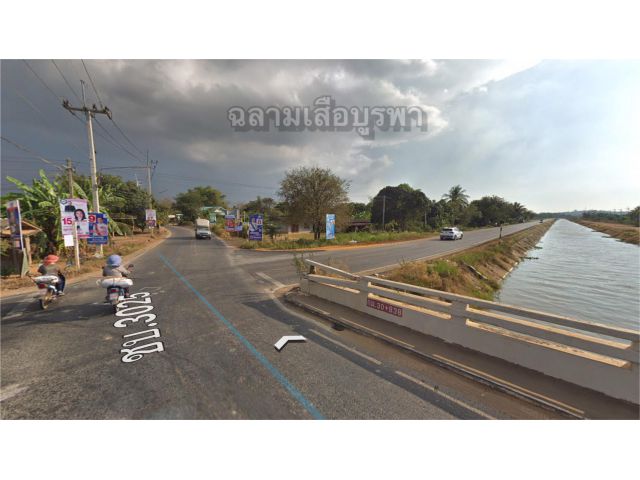 ขายที่ดินแปลงพื้นที่ครอบคลุมใกล้แปดริ้วเมืองใหม่ ต.สระสี่เหลี่ยม อ.พนัสนิคม จ.ชลบุรี ห่างถนน331(สีแยกวังเย็น) 7 กม. ที่ด