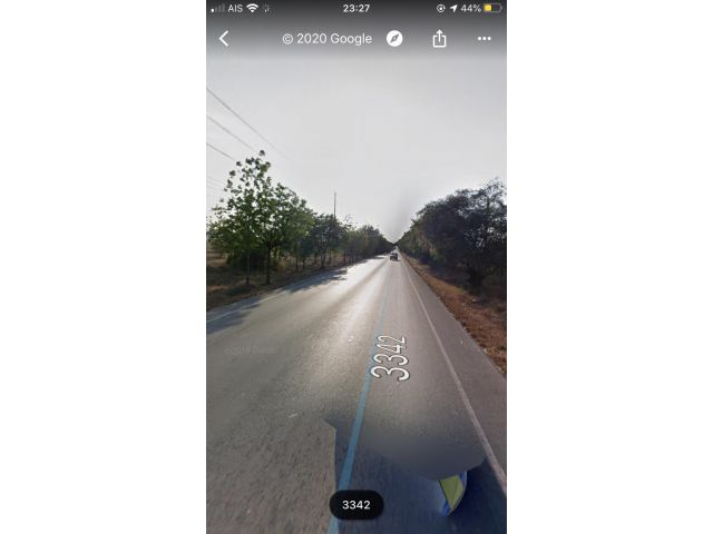 ขายที่ดิน เนื้อที่อยู่ติดถนน 3342 จ.กาญจนบุรี