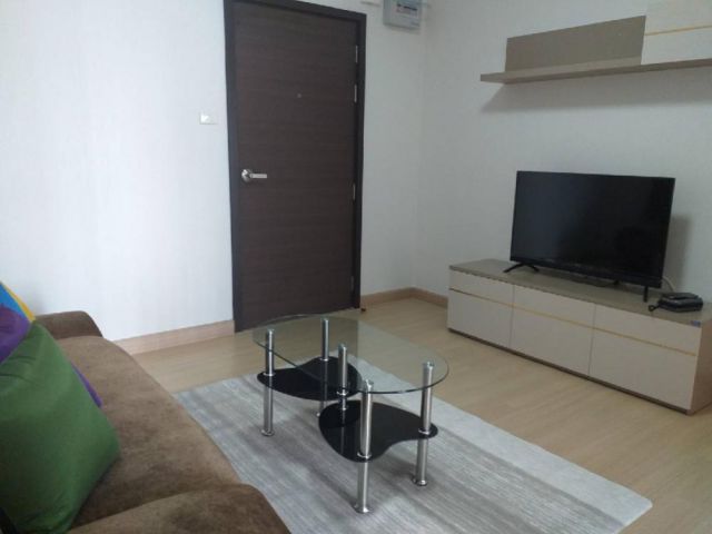 HOT PRICE ให้เช่าคอนโด Supalai Veranda พระราม 9 1ห้องนอน ชั้น 6 อาคาร A วิวสระ