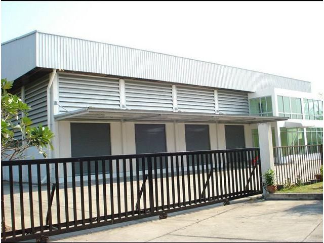 ให้เช่าโกดังพร้อมออฟฟิศ  ติดถนน บางนา-ตราด กม.11