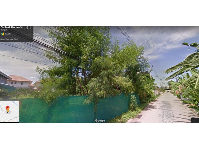 ขายที่ดินปลูกบ้าน ซอยโพธิ์แก้ว 3 ถนนนวมินทร์  เนื้อที่ 193 ตร.วา ถมแล้ว  ขาย ตร.วา ละ 70,000 บาท  ใกล้ รร.นานาชาติ NIVA