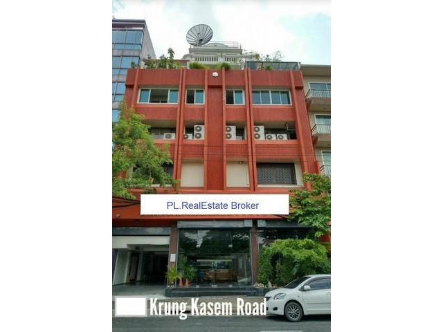 ขายอาคาร 7ชั้น ใกล้MRTหัวลำโพง 106 ตรว. 3000 ตรม.