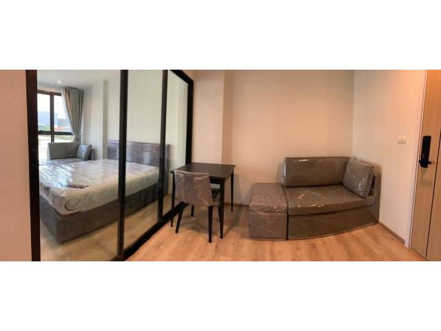 รหัสทรัพย์ B2812 ให้เช่า Rise พระราม 9 (ตกแต่งครบ Fully Furnished)