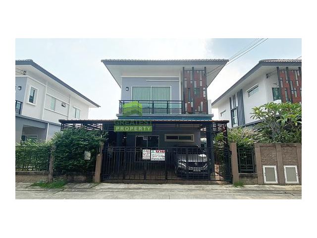 หมู่บ้าน เดอะแพลนท์ THE PLANT ถ.เศรษฐกิจ 1 นาดี ขายด่วน บ้านเดี่ยว 2 ชั้น เนื้อที่ 35.50 ตร.ว สวย พร้อมอยู่
