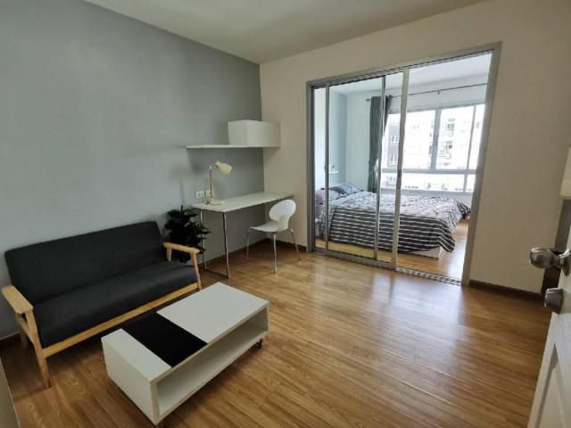 รหัสทรัพย์ B2881 ให้เช่า The Trust Residence รัชดา-พระราม3 (ทิศเหนือ วิวโค้งแม่น้ำ เฟอร์ครบ)