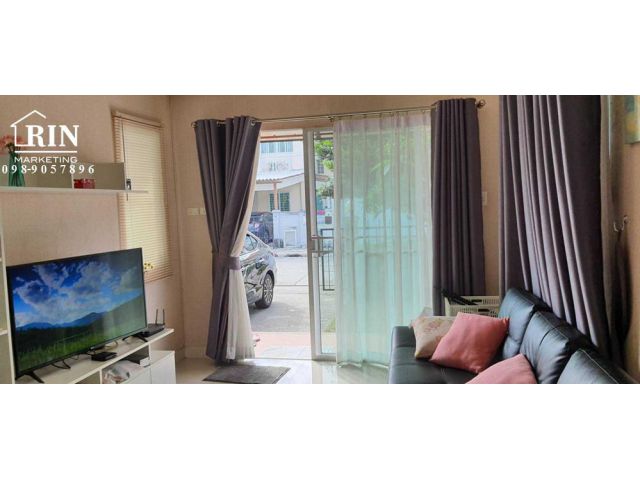 R067-058 ถูกมาก บ้านแฝด 2 ชั้น ไพรเวท พาร์ค ชวนชื่น ซิตี้ เนื้อที่ 36 ตรว. พร้อมอยู่ 3 นอน 2 น้ำ, รามอินทรา 65 ซอยคู้บอน