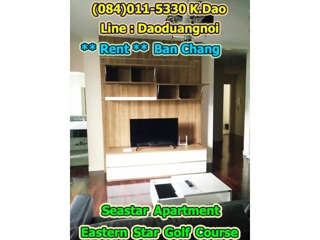 Apartment for Rent Seastar Apartment, Ban Chang Size 46 Fully furnished 22,500 Baht/month