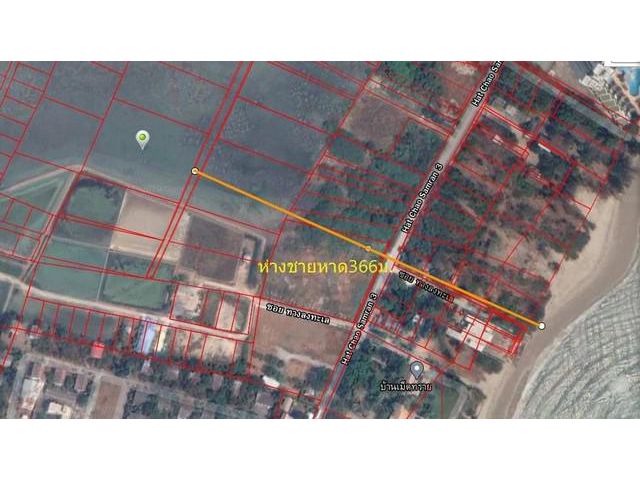 ขาย ที่ดินสวย 1,200,000 / ไร่  ใกล้หาดเจ้าสำราญ