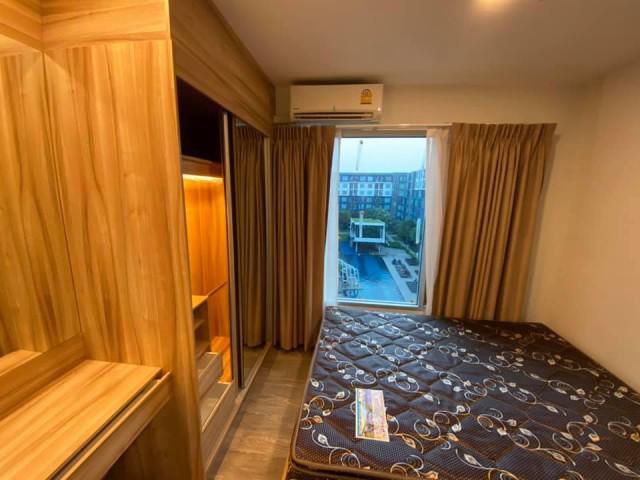 รหัสทรัพย์ A0309  Happy Condo Donmueang ใกล้สนามบินดอนเมือง วิวสระ เฟอร์ครบ