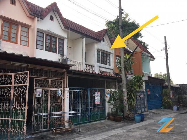 ขายบ้านมือสอง ทาวน์เฮ้าส์2ชั้น 18 ตร.ว. ม.จรัญวิลล่า3 ซ.จรัญ37