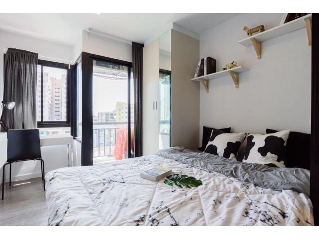 รหัสทรัพย์ B2982 ให้เช่า Pause condo สุขุมวิท 103 (ตกแต่งอย่างดี พร้อมอยู่ มีเครื่องซักผ้า)