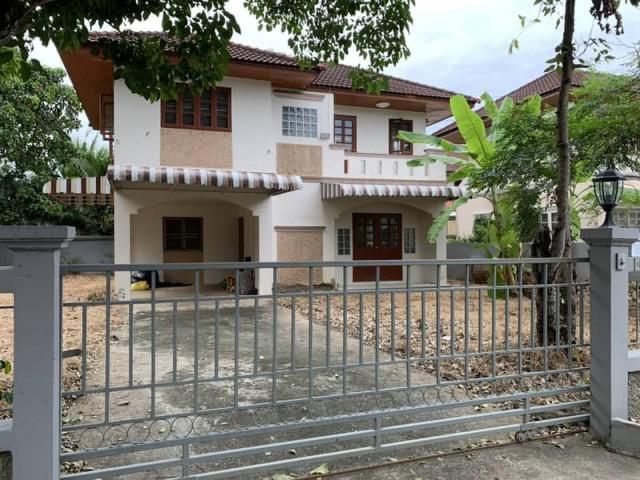 รหัสทรัพย์ B3022 ให้เช่าบ้านเดี่ยว 2 ชั้น พุทธมณฑล สาย 2 หมู่บ้านทิพย์มณฑล