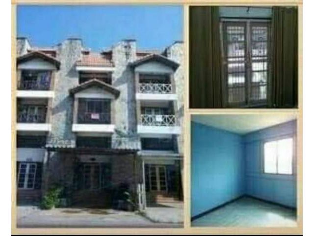 ให้เช่าโฮมออฟฟิส 3.5 ชั้น ติดถนนลาดยาง สายบางแพ