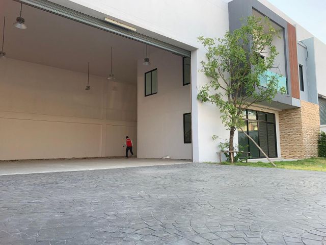 ขายมินิแฟคทอรี่ 120 ตรว. สร้างใหม่ ใกล้ถนนเอกชัย สมุทรสาคร ราคาถูก