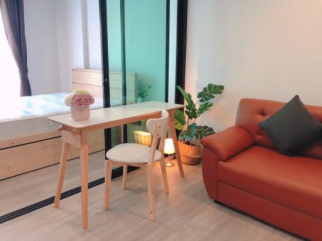 รหัสทรัพย์ A0508 รีช พหลโยธิน 52 ตกแต่งสไตส์มินิมอล พร้อมอยู่ เฟอร์ครบ