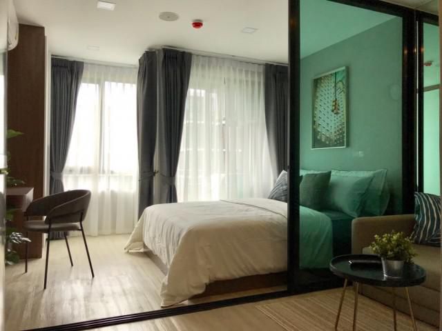 รหัสทรัพย์ A0498 Atmoz ลาดพร้าว 71 วิวสระ เฟอร์ครบ ห้องแต่งสวย พร้อมอยู่