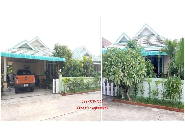 P119 ขายบ้านเดี่ยวชั้นเดียว พร้อมสวน เนื้อที่ 60 ตร.ว. ในอำเภอเมืองนครนายก