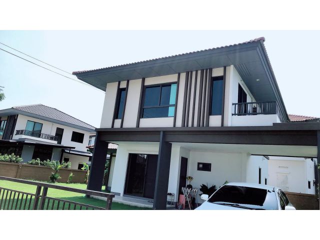 PP855ขายบ้านเดี่ยวโครงการของแสนสิริ หมู่บ้านฮาบีเทีย เทียนทะเล28 พระราม2
