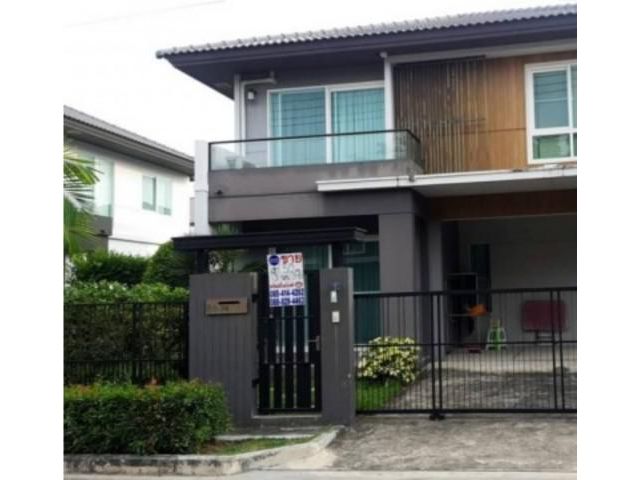 ขายบ้านเดี่ยวในหมู่บ้านมัณฑนา วงแหวน-อ่อนนุช 4   เส้นเลียบมอเตอร์เวย กาญจนาภิเษก
