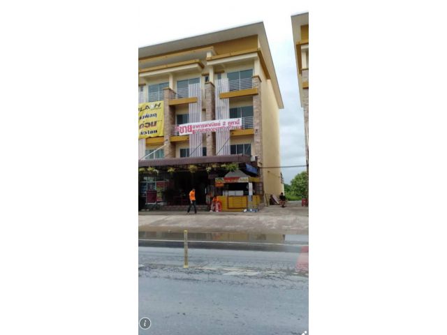 ขายด่วนอาคารพาณิชย์ ทำเลทองติดถนนบางกรวย 2หลังติดกัน หลังริมพร้อมอยู่  บางกรวย นนทบุรี