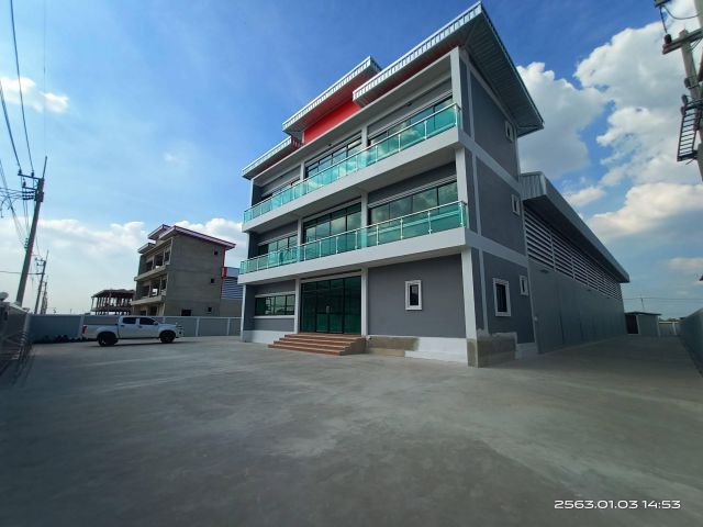 S158 ที่ดินขนาด 1.5 ไร่ พร้อมโรงงานสร้างใหม่ 1,025 ตร.ม ทำเลอุตสาหกรรม ขายโรงงานราคาถูก