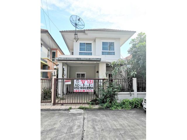 ขาย บ้านเดี่ยว 2 ชั้น ม.ปรีชา 2 ถ.ราษฏร์พัฒนา สะพานสูง 42 ตร.ว. ใกล้กรมที่ดินบึงกุ่ม 05431