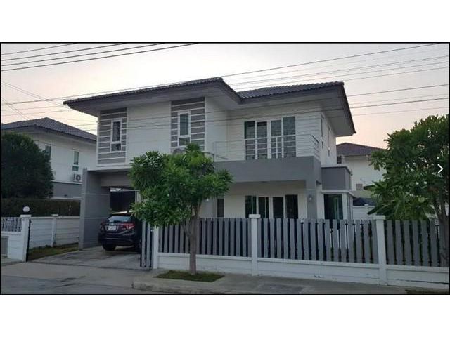 ให้เช่าบ้านเดี่ยวบ้านคุณาภัทร7บ้านกล้วย-ไทรน้อย