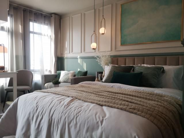 รหัสทรัพย์ A0682 Aspire Asoke-Ratchada : แอสปาย อโศก-รัชดา มี shuttle bus ระหว่าง MRT เฟอร์ครบ