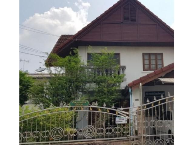 ขายบ้านเดี่ยว 2 ชั้น หมู่บ้านชื่นกมลนิเวศน์ 4 ซ.รามอินทรา 60