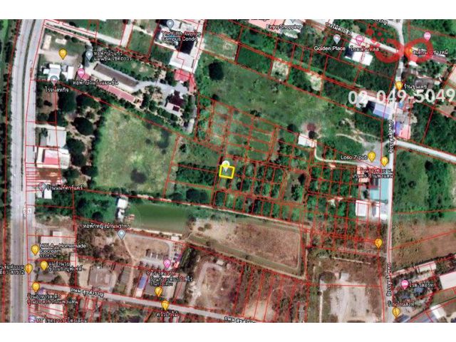 ขายที่ดินเปล่าถมแล้ว 89 ตารางวา ถนนมาลัยแมน กำแพงแสน นครปฐม