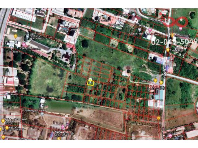 ขายที่ดินเปล่าถมแล้ว 78 ตารางวา กำแพงแสน นครปฐม แปลงมุม