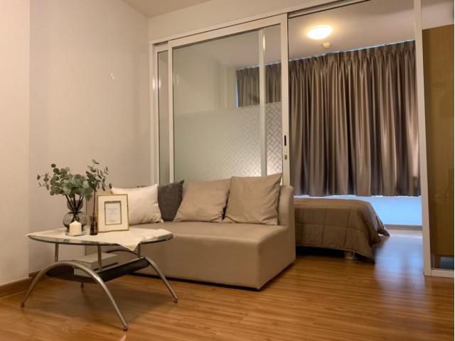 รหัสทรัพย์ B3223 ให้เช่า คอนโด I-biza condominium RCA พระราม9 (สภาพใหม่ ตกแต่งสวย เฟอร์นิเจอร์ครบ)