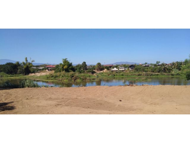 ขายที่ดินเปล่ายกแปลงติดแม่น้ำปิง