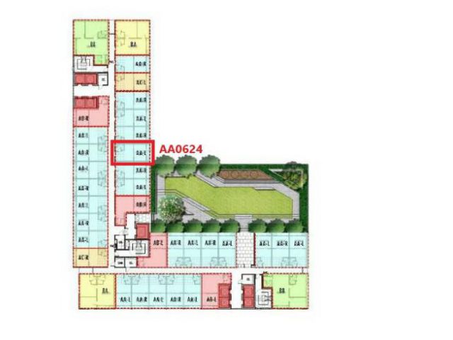 CM03625 ขายดาวน์ คอนโด เอ สเปซ เมกา 2 A Space Mega 2 คอนโดมิเนียม ถนนบางนา-ตราด