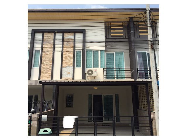 ขายทาวน์โฮม 2 ชั้น 21.40 ตร.ว.หมู่บ้านกัสโต้ เทพารักษ์