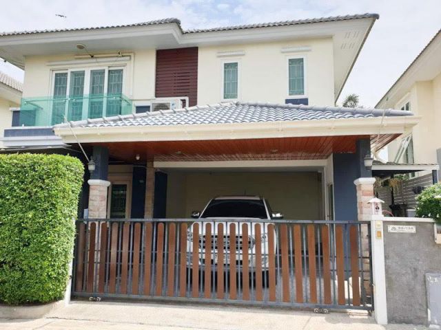 ขาย บ้านเดี่ยว เดอะลิฟวิ่ง 1 บ้านกล้วย-ไทรน้อย 66.9 ตร.วา พร้อมอยู่