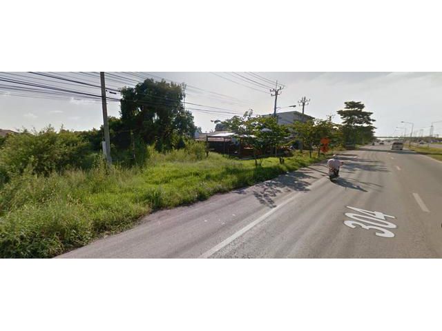 ขายที่ดินติดถนนสุวินทวงศ์ (304) ขนาด 6-1-66 ไร่