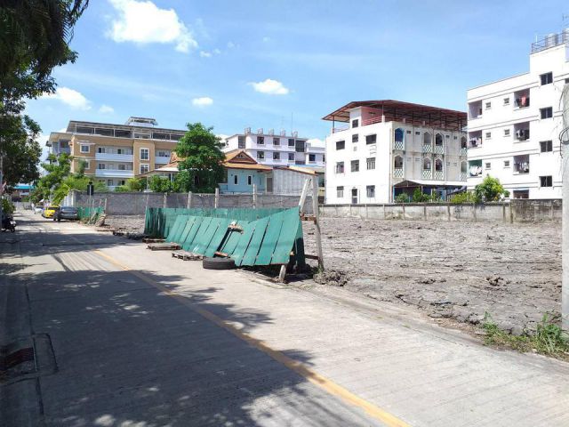 PP880ขายที่ดิน 409 ตรว.(ถมแล้ว) ถนนพัฒนาการ ซอยโรงเรียนอนุบาลสายทิพย์ เข้าซอยเพียง 50 เมตร เขตสวนหลวง