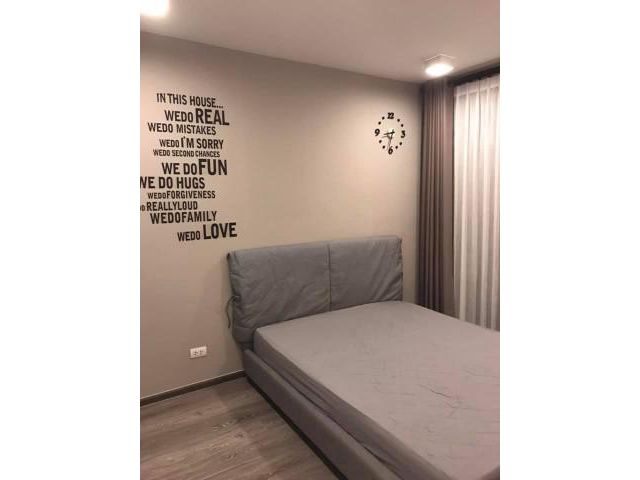 รหัสทรัพย์ B3378 คอนโด Zelle รัตนาธิเบศร์ (Fully Furnished พร้อมเข้าอยู่)