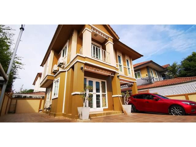รหัสทรัพย์ A0850 บ้านเดี่ยว 2 ชั้น  หมู่บ้านนลินเรสซิเดนท์