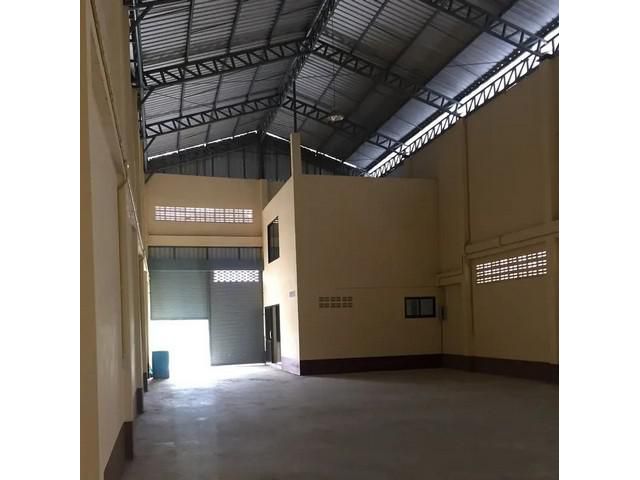 ให้เช่าโกดังพร้อมออฟฟิศ บางบัวทอง ปากเกร็ด นนทบุรี