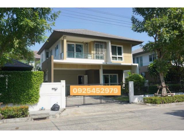 ขาย บ้านเดี่ยว มัณฑนา เลค วัชรพล ใหม่ไม่เคยเข้าอยู่ 57.4 ตร.วา