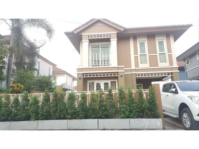 รหัสทรัพย์ B3433 ให้เช่า บ้านเดี่ยว 2 ชั้น หมู่บ้านนลินเรสซิเดนท์ ถนนหทัยราษฎร์ คลองสามวา