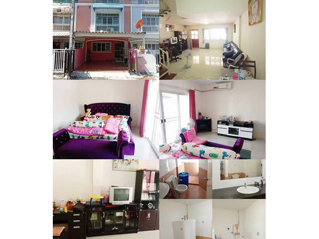 ขายทาวน์โฮม 3 ชั้น 3 ห้องนอน 4 ห้องน้ำ พร้อมเฟอร์และเครื่องใช้ไฟฟ้าครบครัน บ้านสวย พร้อมเข้าอยู่(TS0001)