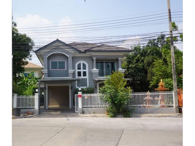 ขายถูก บ้านเดี่ยว 2 ชั้น ตกแต่งใหม่ พร้อมอยู่  มบ. ภัสสร 3 คลองหลวง คลองสาม ปทุมธานี